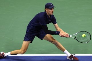 Jannik Sinner a réussi une démonstration en 8e de finale à New York KEYSTONE/EPA/BRIAN HIRSCHFELD